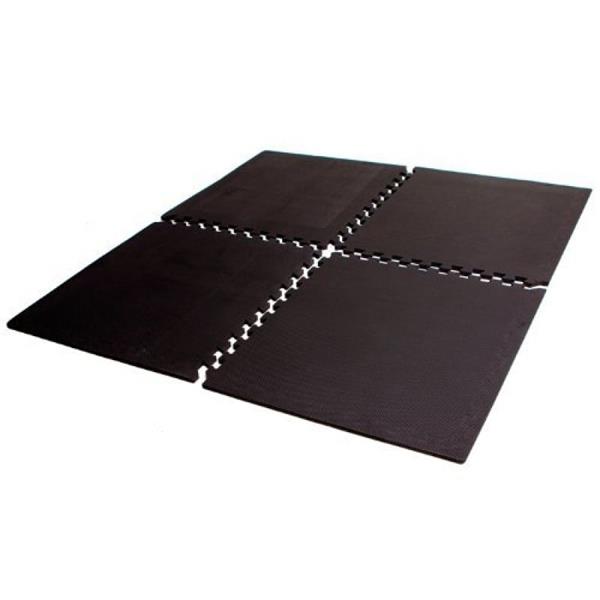 Grote foto toorx fitness tatami mat zwart 122 x 122 x 1.2 cm sport en fitness fitness