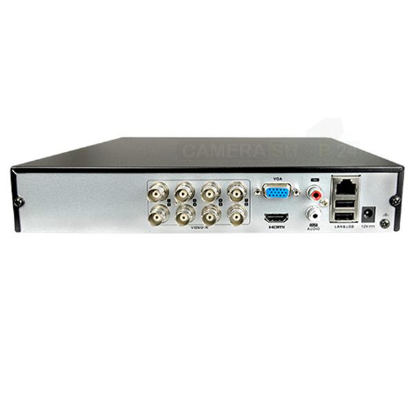 Grote foto hikvision full hd 5in1 dvr 8 kanaals 2 ip kanalen 7208hghi m1 audio tv en foto professionele video apparatuur