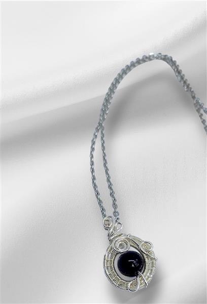 Grote foto onyx ketting sieraden tassen en uiterlijk kettingen