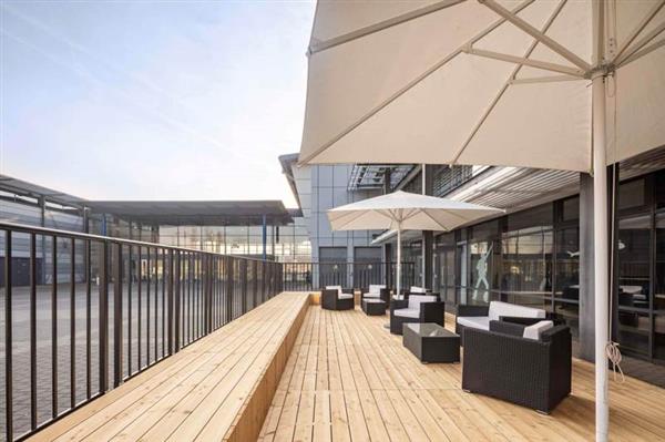 Grote foto verplaatsbare terras delen tuin en terras tegels en terrasdelen