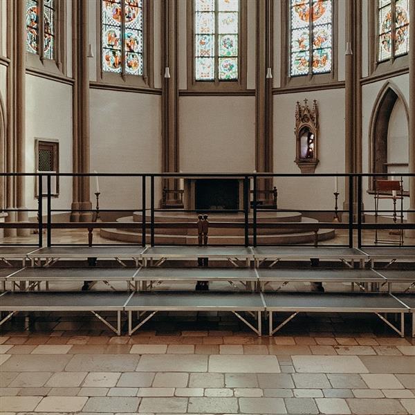 Grote foto podiumdeel 70 x 140 cm 15 kg muziek en instrumenten theaterbelichting