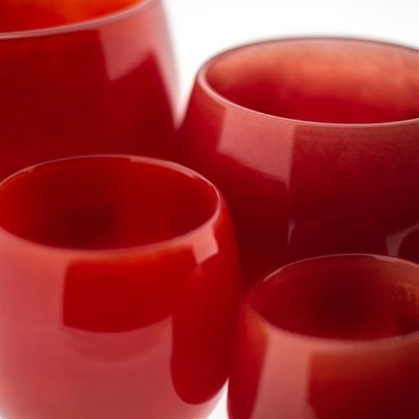 Grote foto pot rood h14xd16 cm huis en inrichting woningdecoratie