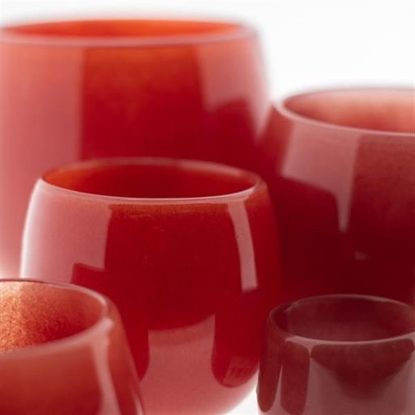 Grote foto pot rood h14xd16 cm huis en inrichting woningdecoratie