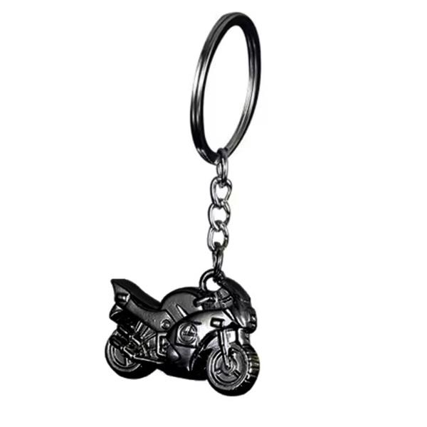 Grote foto sleutelhanger buikschuiver antraciet motoren kleding