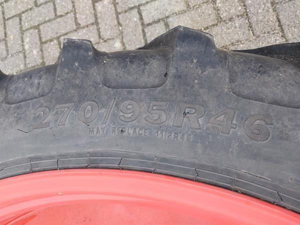 Grote foto cultuurwielen 270 95 r46 11.2 r46 kleine steek claas renault agrarisch wielen