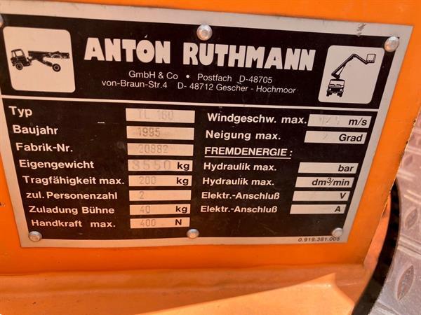 Grote foto ruthmann steiger tl 160 doe het zelf en verbouw hoogwerkers