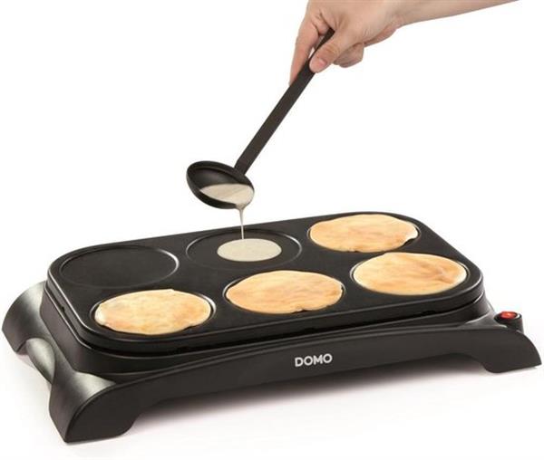 Grote foto domo do8709p pannenkoekenmaker verpakking beschadigd huis en inrichting keukenbenodigdheden