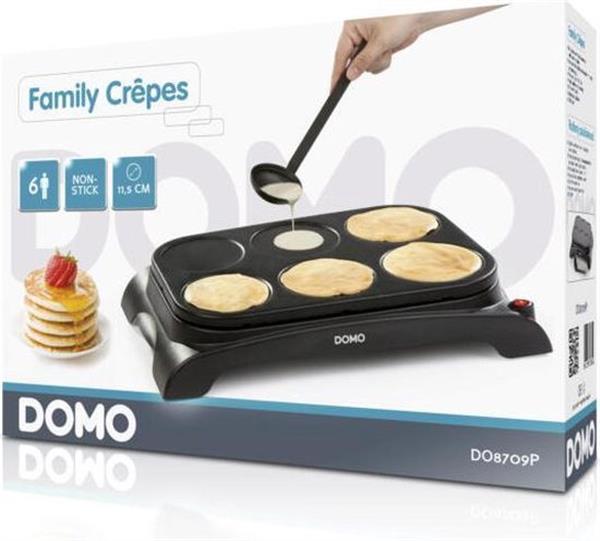 Grote foto domo do8709p pannenkoekenmaker verpakking beschadigd huis en inrichting keukenbenodigdheden