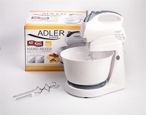 Grote foto adler ad4202 mixer met mengkom verpakking beschadigd huis en inrichting keukenbenodigdheden