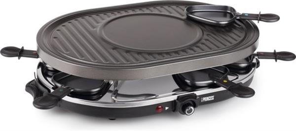 Grote foto princess gourmetstel 162700 raclette oval grill party speciaal cr pegedeelte 8 personen 43 x huis en inrichting keukenbenodigdheden