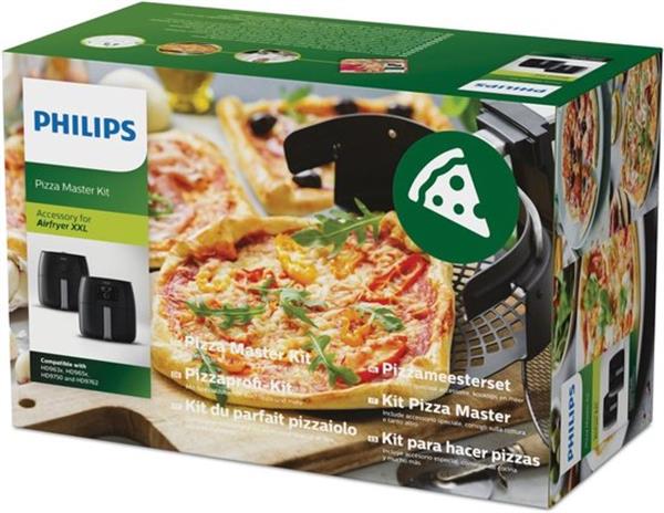 Grote foto philips airfryer hd9953 00 airfryer pizza bakplaat accessoire kit verpakking beschadigd huis en inrichting keukenbenodigdheden