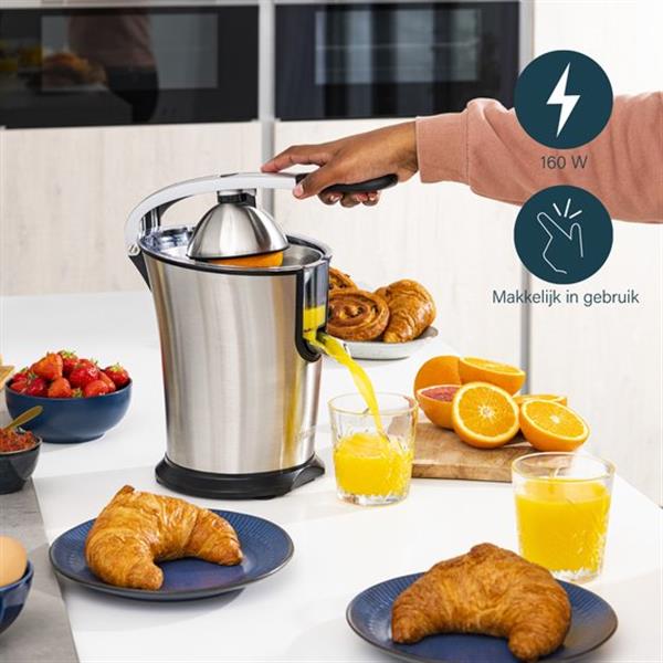 Grote foto princess master juicer 201851 elektrische citruspers druppelstop universele perskege 160 w huis en inrichting keukenbenodigdheden
