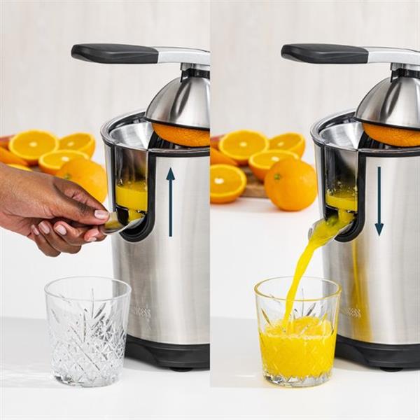 Grote foto princess master juicer 201851 elektrische citruspers druppelstop universele perskege 160 w huis en inrichting keukenbenodigdheden