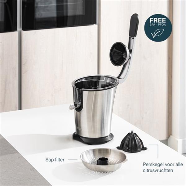 Grote foto princess master juicer 201851 elektrische citruspers druppelstop universele perskege 160 w huis en inrichting keukenbenodigdheden