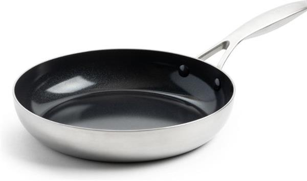 Grote foto greenpan healthy ceramic non stick braadpan 24 cm anti aanbak pan koekenpan huis en inrichting kookgerei