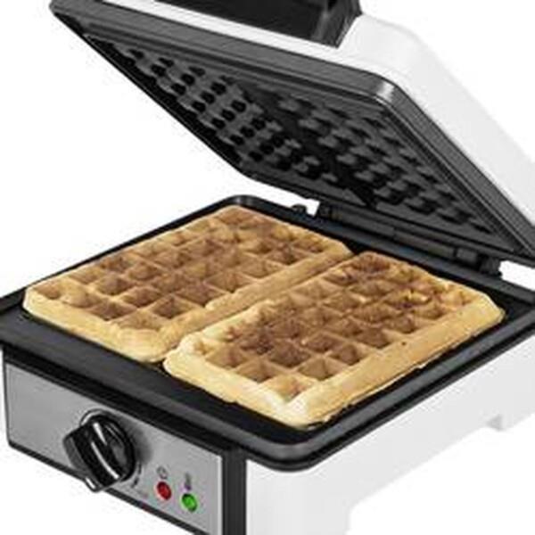 Grote foto princess 132397 wafelijzer 2 belgische wafels 4x7 regelbare thermostaat anti aanbaklaag 12 huis en inrichting keukenbenodigdheden