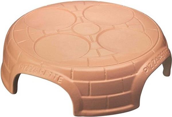 Grote foto emerio po 115847.1 pizzarette 4 persoons pre bake functie handgemaakte terracotta koepel 4 huis en inrichting keukenbenodigdheden