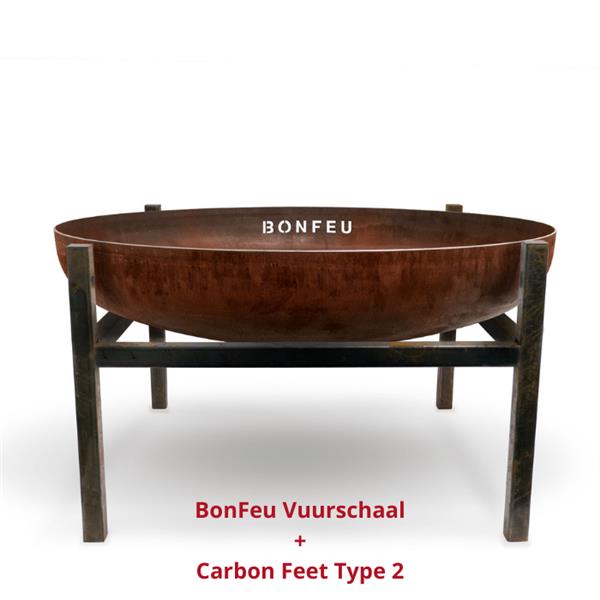 Grote foto bonfeu fire bowl 80 corten huis en inrichting woningdecoratie