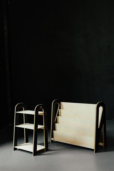 Grote foto boekenkrek slim natural natural s kinderen en baby complete kinderkamers