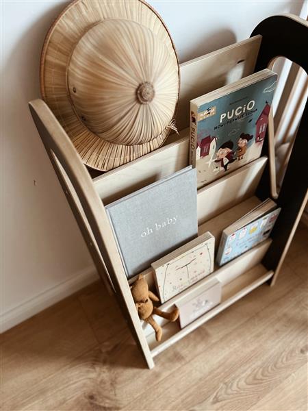 Grote foto boekenkrek slim natural natural s kinderen en baby complete kinderkamers