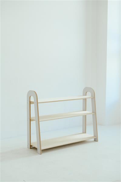 Grote foto opbergtoren boekenrek slim white white s kinderen en baby complete kinderkamers