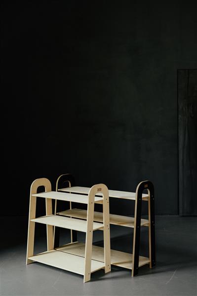 Grote foto opbergtoren boekenrek slim natural natural s kinderen en baby complete kinderkamers