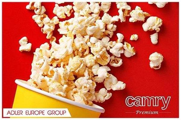 Grote foto camry cr 4458 popcorn machine verpakking beschadigd lichte gebruikssporen die duiden op eenmali huis en inrichting keukenbenodigdheden