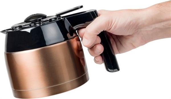 Grote foto bestron koffiezetapparaat voor filterkoffie filterkoffiemachine met thermoskan voor 8 kopjes 900w witgoed en apparatuur koffiemachines en espresso apparaten