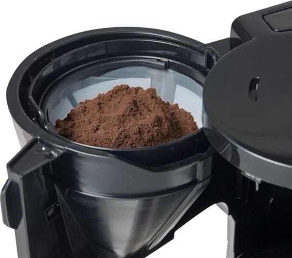 Grote foto bestron koffiezetapparaat voor filterkoffie filterkoffiemachine met thermoskan voor 8 kopjes 900w witgoed en apparatuur koffiemachines en espresso apparaten