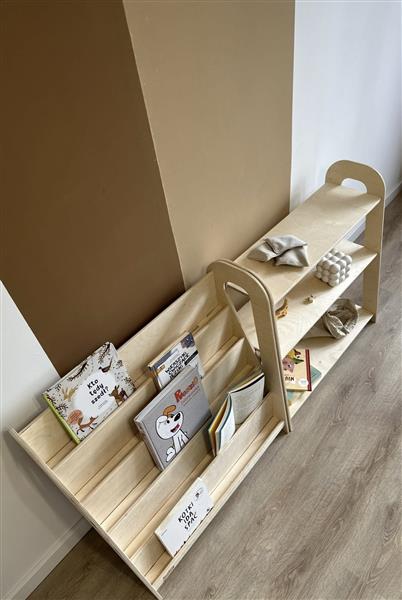 Grote foto opbergtoren slim black black s kinderen en baby complete kinderkamers