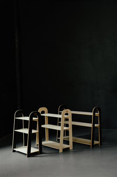 Grote foto opbergtoren slim black black s kinderen en baby complete kinderkamers