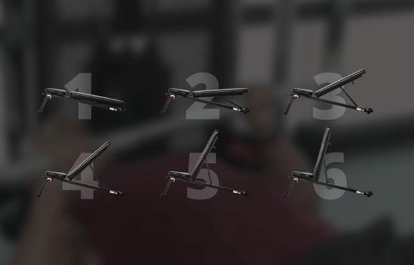 Grote foto inspire flb2 inklapbare trainingsbank sport en fitness fitness