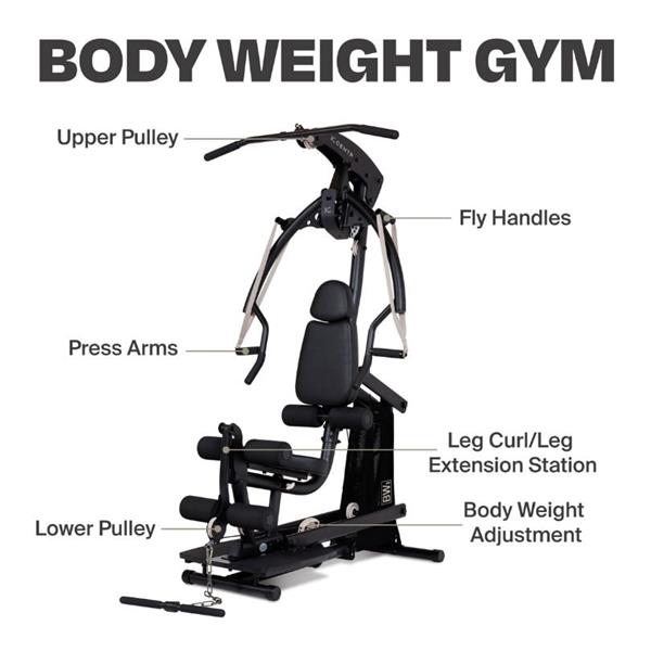 Grote foto centr body weight home gym krachtstation sport en fitness fitness