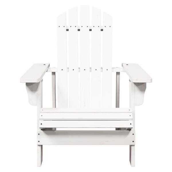 Grote foto vidaxl stoel adirondack 69x85x90 5 cm massief vurenhout tuin en terras tuinmeubelen