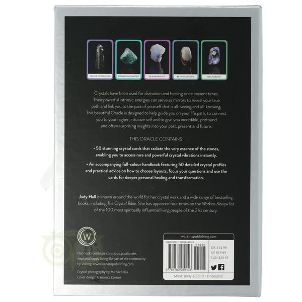 Grote foto the crystal wisdom healing oracle judy hall boeken overige boeken