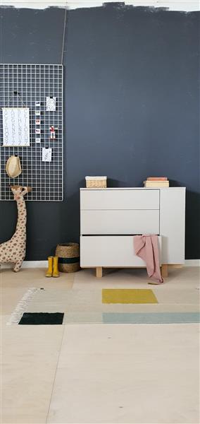 Grote foto commode basic met boekenkast white commode basic white kinderen en baby complete kinderkamers