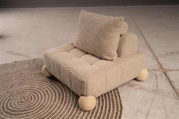 Grote foto kinderfauteuil cozy waffle cosy waffle kinderen en baby complete kinderkamers
