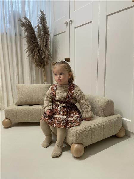 Grote foto kinderfauteuil cozy waffle cosy waffle kinderen en baby complete kinderkamers