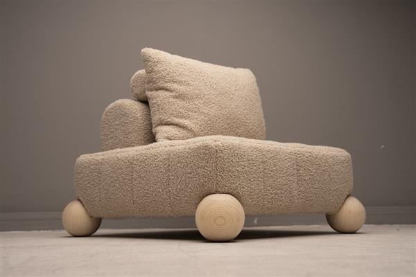 Grote foto kinderfauteuil cozy waffle cosy waffle kinderen en baby complete kinderkamers