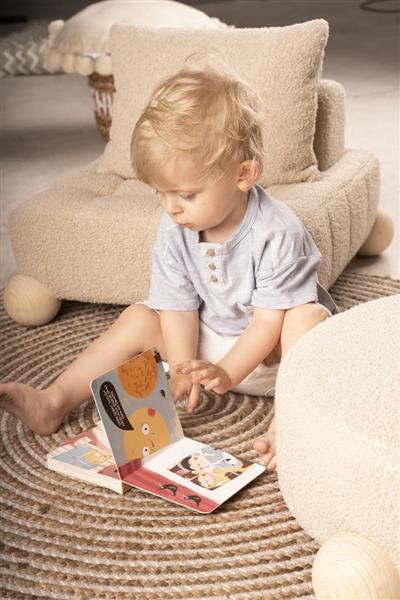 Grote foto kinderfauteuil cozy waffle cosy waffle kinderen en baby complete kinderkamers