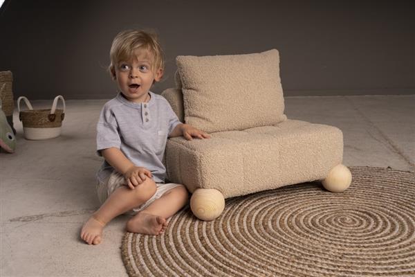 Grote foto kinderfauteuil cozy waffle cosy waffle kinderen en baby complete kinderkamers