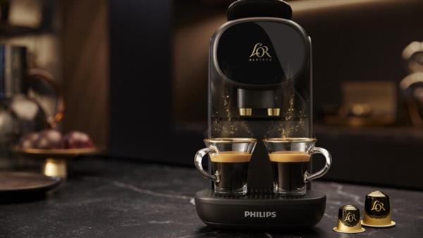 Grote foto philips l or barista sublime lm9012 60 koffiecupmachine zwart lichte gebruikssporen die duiden witgoed en apparatuur koffiemachines en espresso apparaten