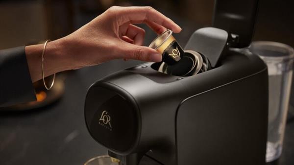 Grote foto philips l or barista sublime lm9012 60 koffiecupmachine zwart lichte gebruikssporen die duiden witgoed en apparatuur koffiemachines en espresso apparaten