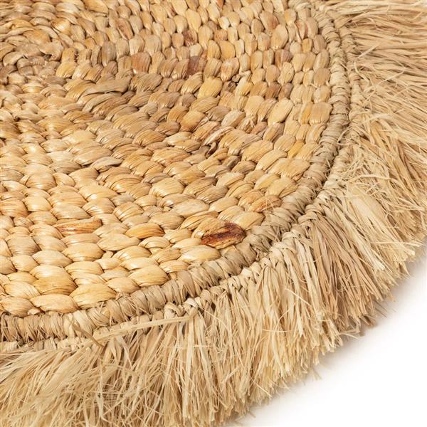 Grote foto de water hyacinth raffia placemat naturel huis en inrichting woningdecoratie