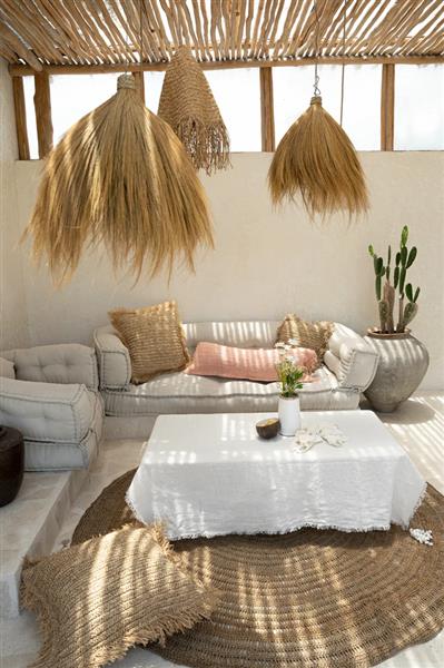 Grote foto het linnen tafelkleed wit 180x300 huis en inrichting woningdecoratie