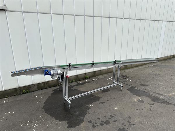 Grote foto bck transportband 425 x 20 cm 50 cm rollenbaan agrarisch transportbanden