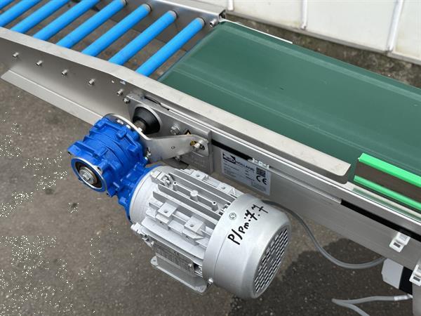 Grote foto bck transportband 425 x 20 cm 50 cm rollenbaan agrarisch transportbanden