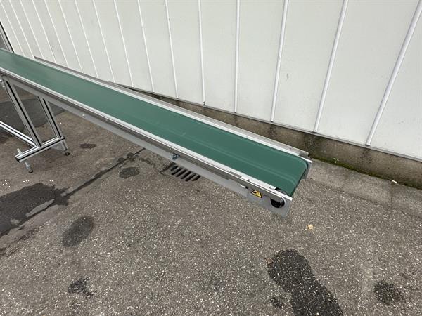 Grote foto bck transportband 425 x 20 cm 50 cm rollenbaan agrarisch transportbanden