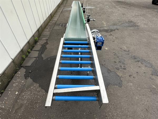 Grote foto bck transportband 425 x 20 cm 50 cm rollenbaan agrarisch transportbanden