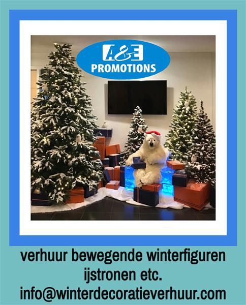 Grote foto kerst winter thema verhuur t. 0599 416200 hobby en vrije tijd feestartikelen verhuur